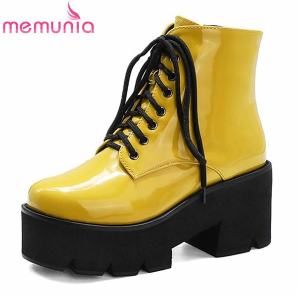 memunia 2020 thick heel platform shoes women ankle boots round toe fashion punk casual shoes autumn winter boots woman, Black
memunia 2020 thick heel platform shoes women ankle boots round toe fashion punk casual shoes autumn winter boots woman, Black
