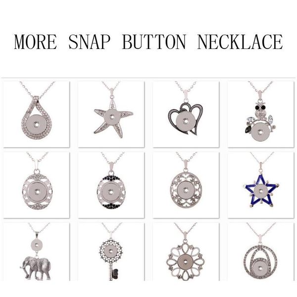 new snap jewelry vintage metal snap button necklaces 18mm 20mm snap pendant necklace for women girls diy button jewe bbysff, Silver
new snap jewelry vintage metal snap button necklaces 18mm 20mm snap pendant necklace for women girls diy button jewe bbysff, Silver