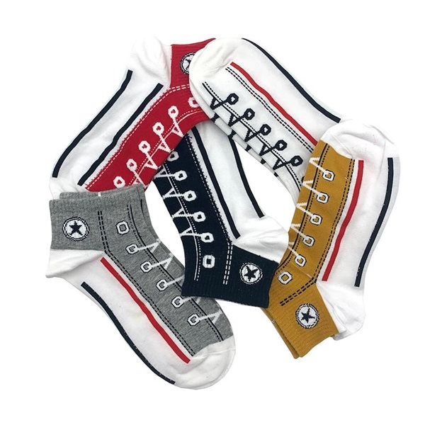 5 pairs/set men/women socks skate shoes pattern short sock autumn/winter thicker warmer fashion shoelace ankle socks, Black
5 pairs/set men/women socks skate shoes pattern short sock autumn/winter thicker warmer fashion shoelace ankle socks, Black