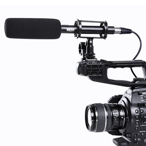 boya by-pvm1000l professional condenser interview sun microphone for sony dv pentax camcorder canon nikon video dslr camera 
boya by-pvm1000l professional condenser interview sun microphone for sony dv pentax camcorder canon nikon video dslr camera
