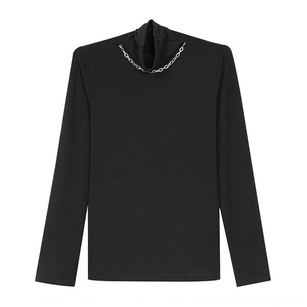p9kpc 2020 korean autumn and winter new simple korean and basic chain slim long sleeve high collar solid bottom autumn color winter base bot, White
p9kpc 2020 korean autumn and winter new simple korean and basic chain slim long sleeve high collar solid bottom autumn color winter base bot, White