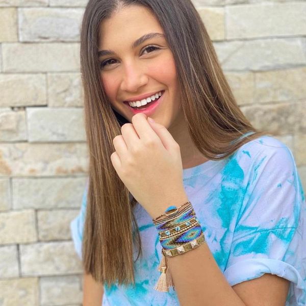 beaded, strands bluestar fashion miyuki bead bracelet turkish eye bracelets shell pulseras mujer handmade woven crystal jewelry 2021, Black
beaded, strands bluestar fashion miyuki bead bracelet turkish eye bracelets shell pulseras mujer handmade woven crystal jewelry 2021, Black