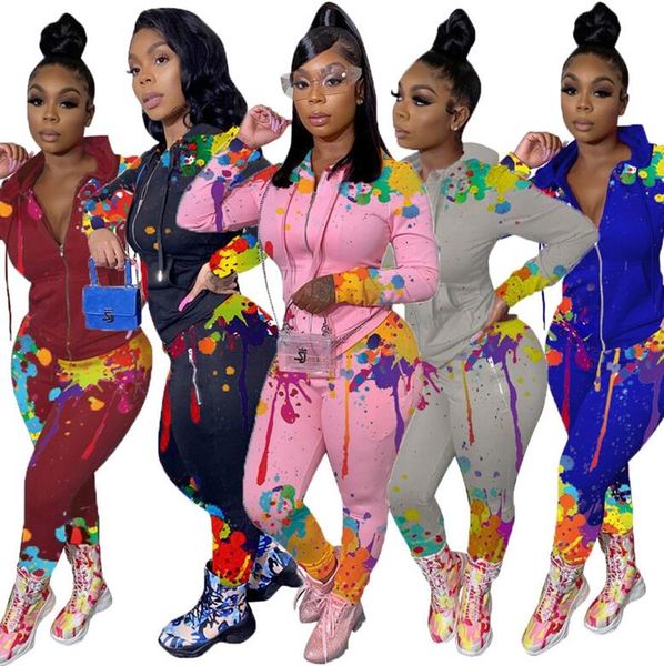 tie-dye colorful splash ink print women designers clothes hooded long sleeve zipper jacket pants leggings suit outfits d102804, White
tie-dye colorful splash ink print women designers clothes hooded long sleeve zipper jacket pants leggings suit outfits d102804, White
