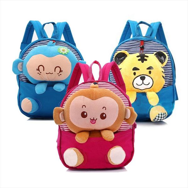 new cute kids school bags cartoon monkey tiger dolls soft cotton backpack mini baby toddler book bag for kindergarten boys girls
new cute kids school bags cartoon monkey tiger dolls soft cotton backpack mini baby toddler book bag for kindergarten boys girls