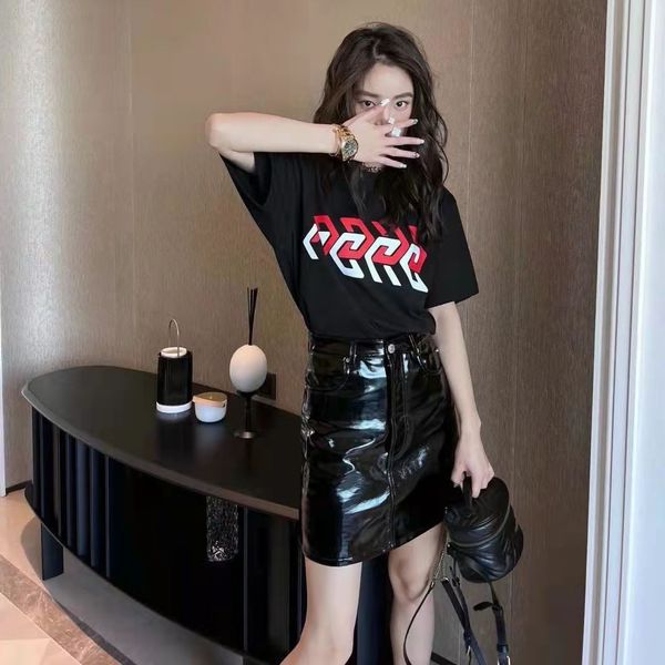 2022 new fashion women and men summer female luxury brand letter appliques t-shirt ladies casual cotton tees, White
2022 new fashion women and men summer female luxury brand letter appliques t-shirt ladies casual cotton tees, White
