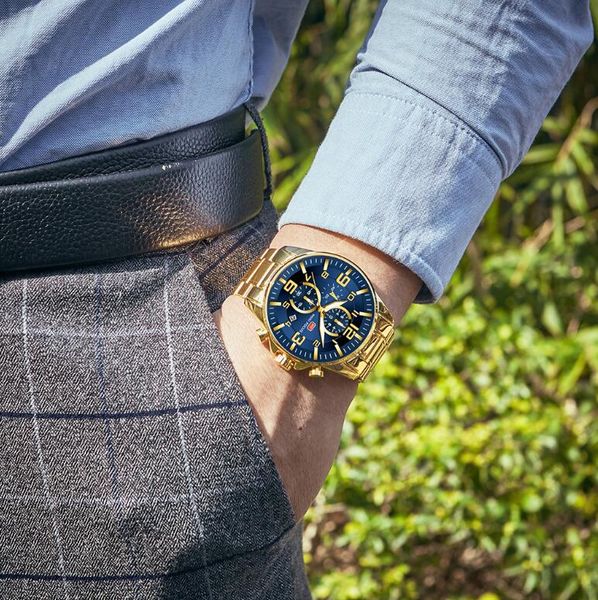 Special Time Classic Men's Watches Top Brand Luxury Fashion Style Quartz Wrist Watch Date Busines Stainless Steel Male Clock Reloj Hombre, Bronze
Special Time Classic Men's Watches Top Brand Luxury Fashion Style Quartz Wrist Watch Date Busines Stainless Steel Male Clock Reloj Hombre, Bronze