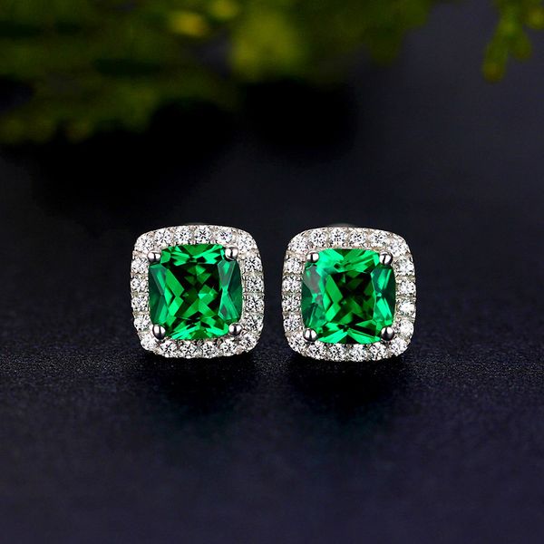 luxury female emerald green square sterling silver rose gold wedding vintage stud earrings for women q1219, Golden;silver
luxury female emerald green square sterling silver rose gold wedding vintage stud earrings for women q1219, Golden;silver