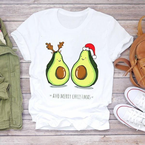 women christmas avocado short sleeve fruit cartoon 90s holiday print lady t-shirts tshirt ladies graphic female tee t-shirt, White
women christmas avocado short sleeve fruit cartoon 90s holiday print lady t-shirts tshirt ladies graphic female tee t-shirt, White