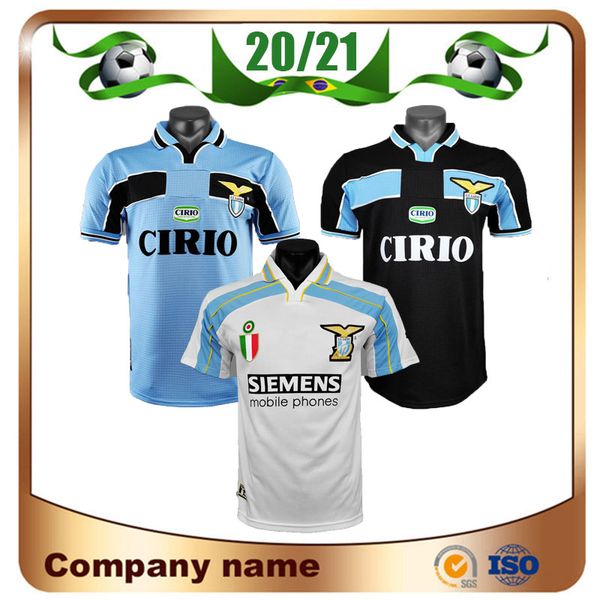 1998lazio Retro Version Jersey 00/01 Lazio SALAS MIHLOVIC VERON STANKOVIC MANCINI NESTA NEDVED Soccer Shirt Customized Footba, 1998 away
1998lazio Retro Version Jersey 00/01 Lazio SALAS MIHLOVIC VERON STANKOVIC MANCINI NESTA NEDVED Soccer Shirt Customized Footba, 1998 away