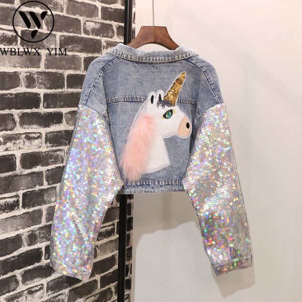 embroidery denim jacket women fashion sequins short coat pocket lapel spliced jeans jacket female loose streetwear jeans coatx1016, Black;brown
embroidery denim jacket women fashion sequins short coat pocket lapel spliced jeans jacket female loose streetwear jeans coatx1016, Black;brown