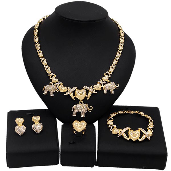 yulaili designed for the party beautiful and noble necklace jewelry set gold plated gift african beads girl wedding jewellery sets, Black
yulaili designed for the party beautiful and noble necklace jewelry set gold plated gift african beads girl wedding jewellery sets, Black