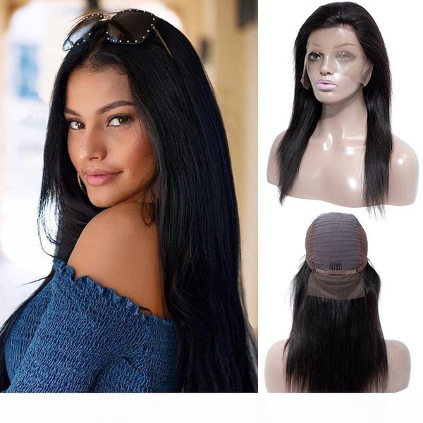 brazilian straight hair full lace wigs body deep wave lace front wigs adjustable pre plucked lace frontal human hair wigs black women wholes, Black;brown
brazilian straight hair full lace wigs body deep wave lace front wigs adjustable pre plucked lace frontal human hair wigs black women wholes, Black;brown