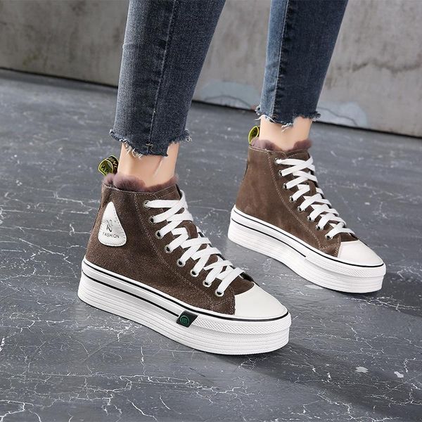 boots swonco genuine leather sneakers women winter fur snow wedges increased platform ankle for, Black
boots swonco genuine leather sneakers women winter fur snow wedges increased platform ankle for, Black