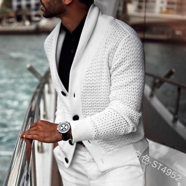 men's sweaters wepbel men cardigan solid color knitted autumn sweater button v neck full sleeve winter cardigans, White;black
men's sweaters wepbel men cardigan solid color knitted autumn sweater button v neck full sleeve winter cardigans, White;black