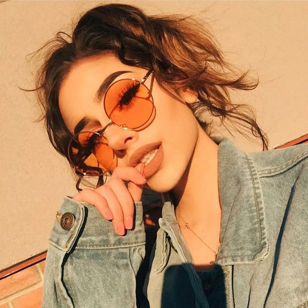 sen maries fashion new 2020 round sunglasses women vintage metal frame pink yellow lens colorful shade sun glasses uv400, White;black
sen maries fashion new 2020 round sunglasses women vintage metal frame pink yellow lens colorful shade sun glasses uv400, White;black