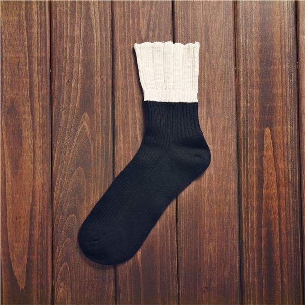 women's lovely with flanging and pile up in winter thick cotton and socks in the middle tube instide pure cotton socks u1kfr, Black
women's lovely with flanging and pile up in winter thick cotton and socks in the middle tube instide pure cotton socks u1kfr, Black