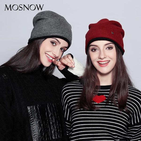 beanie/skull caps mosnow wool winter hats for women elegant double layer extra thick knitted fashion 2021 hat female skullies beanies #mz724, Blue;gray
beanie/skull caps mosnow wool winter hats for women elegant double layer extra thick knitted fashion 2021 hat female skullies beanies #mz724, Blue;gray
