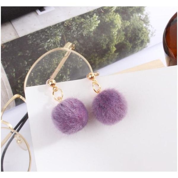 simple autumn and winter furry ball beads short earrings cute candy earrings whoel sqcpyy homes2007, Silver
simple autumn and winter furry ball beads short earrings cute candy earrings whoel sqcpyy homes2007, Silver