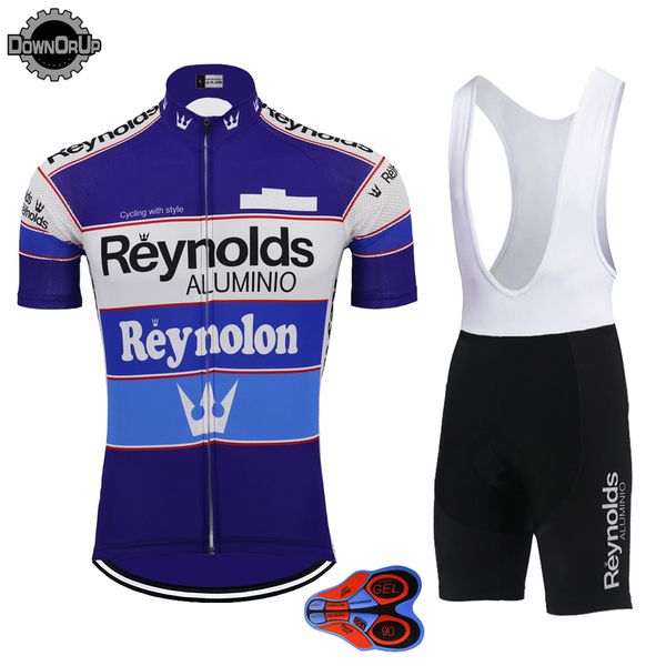 retro short sleeve jersey set pro team bike wear jersey set bib shorts breathable 9d gel pad cycling clothing mtb ropa ciclismo c0123, Gray
retro short sleeve jersey set pro team bike wear jersey set bib shorts breathable 9d gel pad cycling clothing mtb ropa ciclismo c0123, Gray