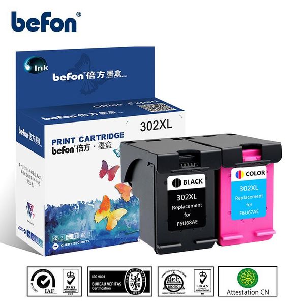 befon compatible 302xl cartridge replacement for 302 302 black ink cartridge for deskjet 1110 1111 1112 2130 2131 2132
befon compatible 302xl cartridge replacement for 302 302 black ink cartridge for deskjet 1110 1111 1112 2130 2131 2132
