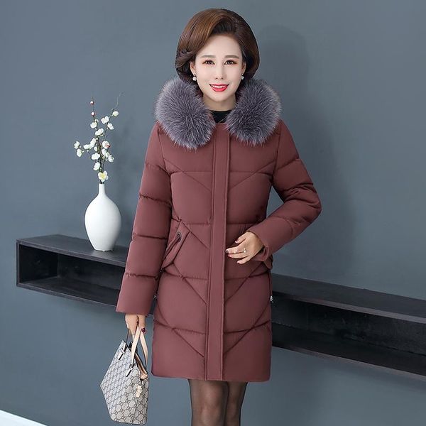 winter jacket women mother cotton parka middle-aged and elderly women cotton jacket plus size thick long coat, Black
winter jacket women mother cotton parka middle-aged and elderly women cotton jacket plus size thick long coat, Black