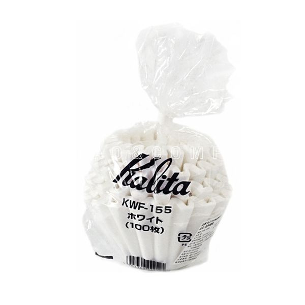 kalita wave filters 1-2/2-4 cups coffee paper filter cake type white 50 /100 sheets 1021
kalita wave filters 1-2/2-4 cups coffee paper filter cake type white 50 /100 sheets 1021