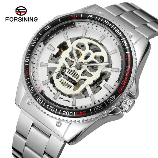 forsining automatic mechanical men wristwatch sport male clock skull skeleton waterproof man watch 025, Slivery;brown
forsining automatic mechanical men wristwatch sport male clock skull skeleton waterproof man watch 025, Slivery;brown