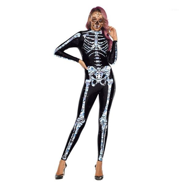 new skeleton costume cosplay halloween thriller skeleton costume women horror anime performance clothing1, Silver
new skeleton costume cosplay halloween thriller skeleton costume women horror anime performance clothing1, Silver