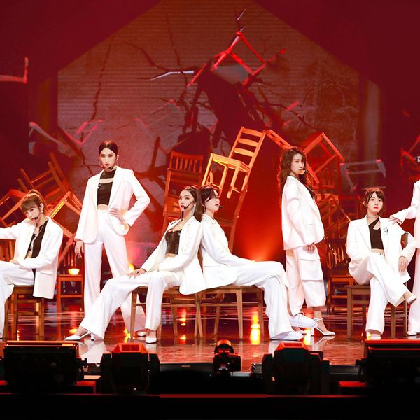 white suit korean version stage clothes for women hip h op street dance wear jazz dance costume team performance clothing, Black;red
white suit korean version stage clothes for women hip h op street dance wear jazz dance costume team performance clothing, Black;red
