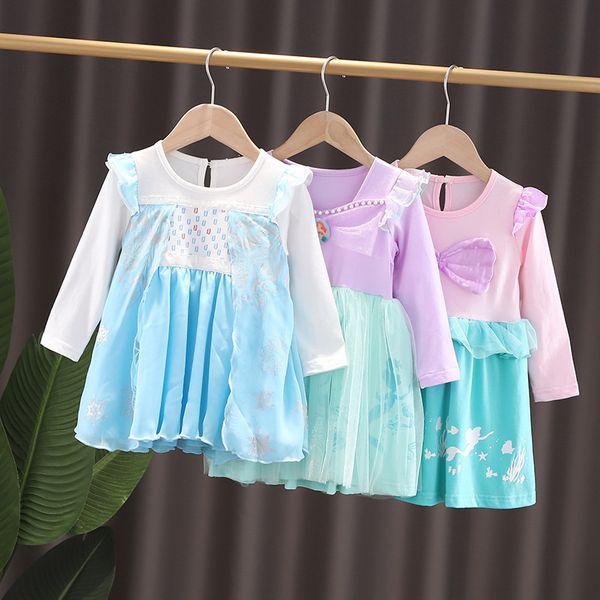 wholesale 2021 new spring girl halloween cosplay dress long sleeve cartoon princess party perform kids clothing e2127, Red;yellow
wholesale 2021 new spring girl halloween cosplay dress long sleeve cartoon princess party perform kids clothing e2127, Red;yellow