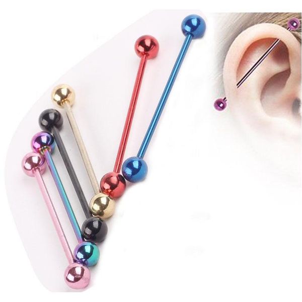 50pcs/lot wholesale mix color stainless steel ear piercing industrial barbell fake ear gauges piercing tragus cartilage earring juneu, Silver
50pcs/lot wholesale mix color stainless steel ear piercing industrial barbell fake ear gauges piercing tragus cartilage earring juneu, Silver
