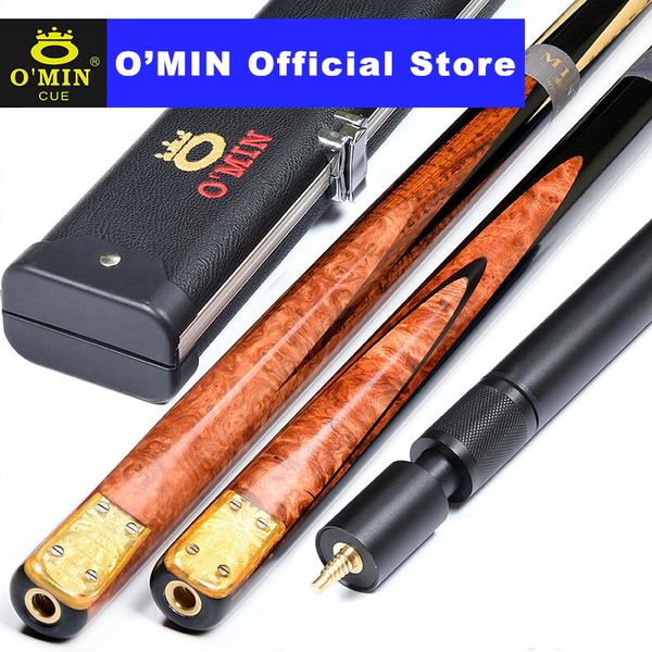 o'min handmade snooker cue 3 / 4 snooker toolbox with 9.5-10 mm high grade snooker stick sleeve
o'min handmade snooker cue 3 / 4 snooker toolbox with 9.5-10 mm high grade snooker stick sleeve