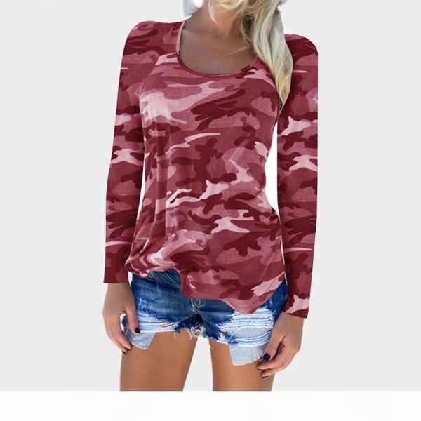 new fashion spring autumn camouflage t shirt women all match t-shirt cotton long sleeve tshirt women camo xl 2xl, White
new fashion spring autumn camouflage t shirt women all match t-shirt cotton long sleeve tshirt women camo xl 2xl, White