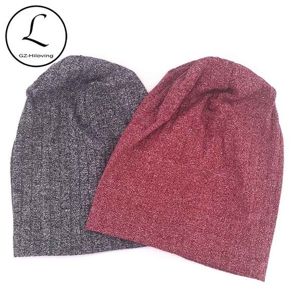 gzhilovingl новый женский черный блестки громоздкая шапочки hat и шапки мужчины зима осень багги хлопок трикотажная skullies gorros y201024, Blue;gray 
gzhilovingl новый женский черный блестки громоздкая шапочки hat и шапки мужчины зима осень багги хлопок трикотажная skullies gorros y201024, Blue;gray