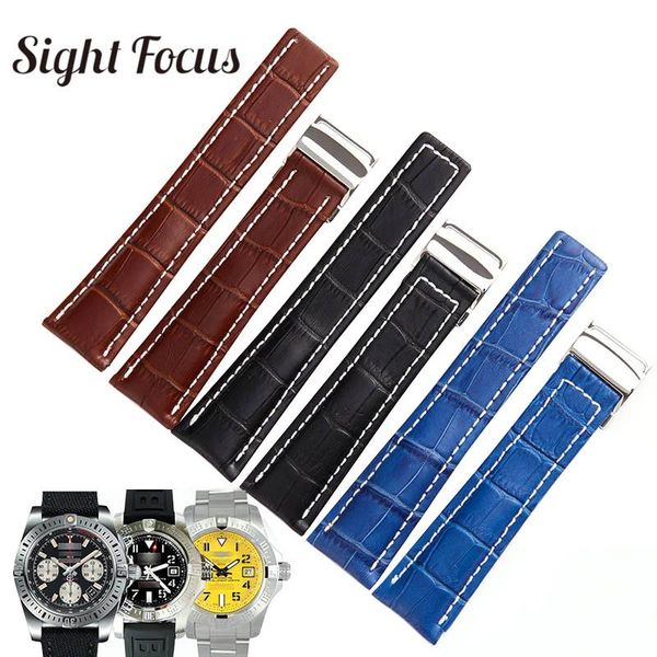 watch bands straps 22mm 24mm black brown blue watchbands for bracelet wristband leather belts correas masculino
watch bands straps 22mm 24mm black brown blue watchbands for bracelet wristband leather belts correas masculino
