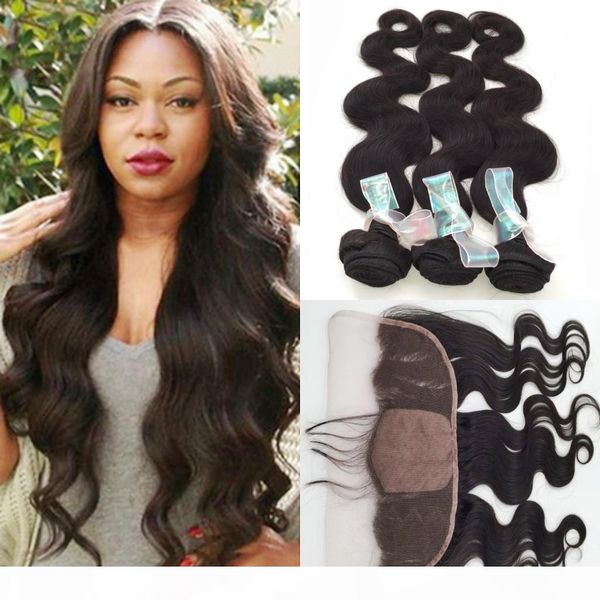 3 bundles with silk frontal closure 13x4 virgin brazilian human hair body wave full frontal lace closure with baby hair, Black
3 bundles with silk frontal closure 13x4 virgin brazilian human hair body wave full frontal lace closure with baby hair, Black