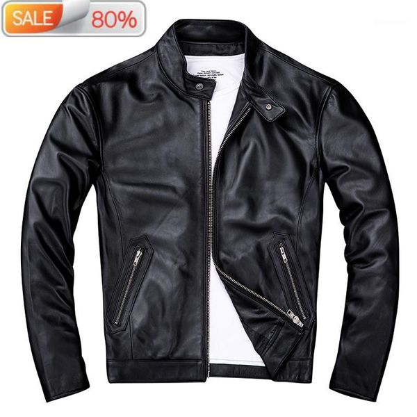 autumn genuine leather jacket men short motorcycle real mens sheepskin coat jackets chaqueta cuero hombre b211271, Black
autumn genuine leather jacket men short motorcycle real mens sheepskin coat jackets chaqueta cuero hombre b211271, Black