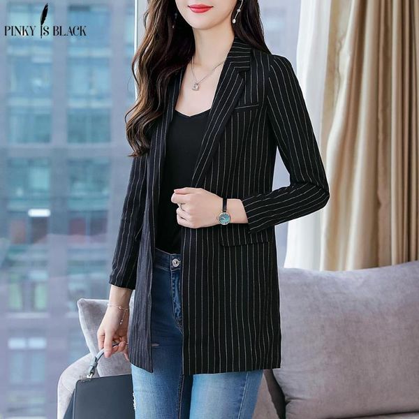 pinkyisblack single button women blazer spring pocket jacket female retro striped suit coat work feminino outerwear high quality, White;black
pinkyisblack single button women blazer spring pocket jacket female retro striped suit coat work feminino outerwear high quality, White;black