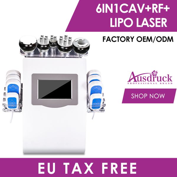 eu tax 6-1 cavitation vacuum fat removal tripolar rf skin care 650nm diode lllt lipo laser body shaping slimming machine 
eu tax 6-1 cavitation vacuum fat removal tripolar rf skin care 650nm diode lllt lipo laser body shaping slimming machine