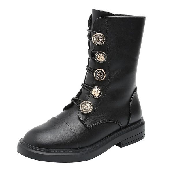 boots women flat low heels mid calf ladies zipper wide riding shoes, Black
boots women flat low heels mid calf ladies zipper wide riding shoes, Black