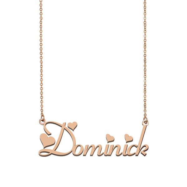 dominick custom name necklace personalized pendant for men women birthday gift friends jewelry 18k gold plated stainless steel, Silver
dominick custom name necklace personalized pendant for men women birthday gift friends jewelry 18k gold plated stainless steel, Silver
