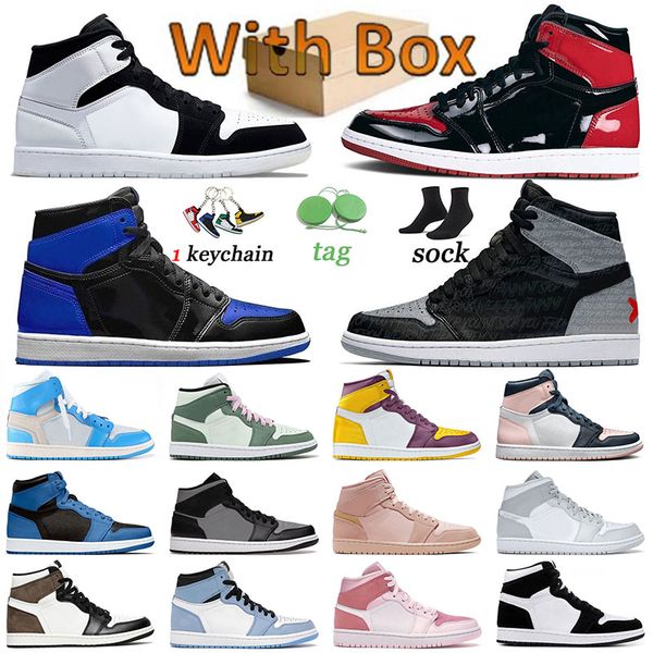 jumpman 1 basketball shoes 1s sneakers sports men women trainers brotherhood patent royal blue unc diamond shorts bred patent shadow grey ca
jumpman 1 basketball shoes 1s sneakers sports men women trainers brotherhood patent royal blue unc diamond shorts bred patent shadow grey ca