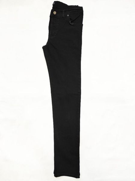 men's jeans male black tight-fitting cut pants1, Blue