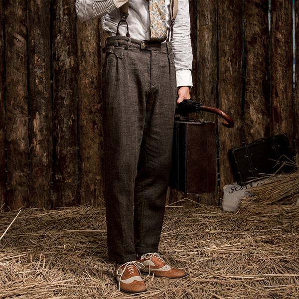 soarin british cotton hemp capris men's linen casual straight tube work clothes 9-point slim suit pants
soarin british cotton hemp capris men's linen casual straight tube work clothes 9-point slim suit pants
