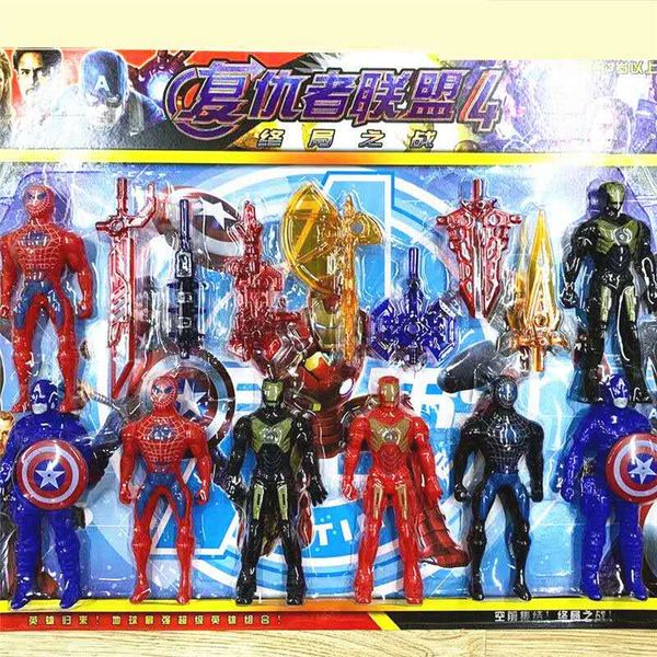 avengers toys anime toys captain america spider-man iron man thanos children's toy model
avengers toys anime toys captain america spider-man iron man thanos children's toy model