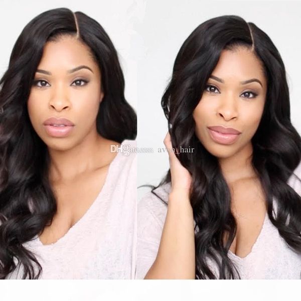 virgin human hair wig body wave lace front wigs 130 150 180% density gluless full lace wigs with baby hair for woman, Black;brown
virgin human hair wig body wave lace front wigs 130 150 180% density gluless full lace wigs with baby hair for woman, Black;brown
