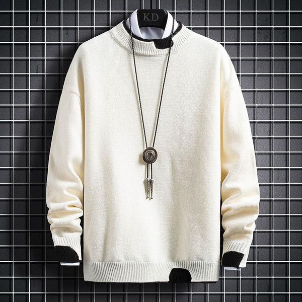 winter new brand thick sweater men classic pullover men clothes soft warm pull homme 2020 knitted christmas jumpers, White;black
winter new brand thick sweater men classic pullover men clothes soft warm pull homme 2020 knitted christmas jumpers, White;black