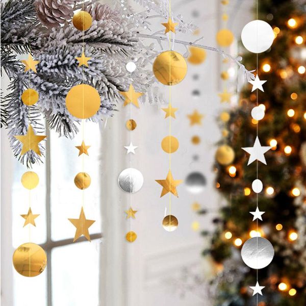 4m gold silver star circle party decoration paper garlands wedding screen decor birthday party supplies girls bedroom decor bbynom
4m gold silver star circle party decoration paper garlands wedding screen decor birthday party supplies girls bedroom decor bbynom