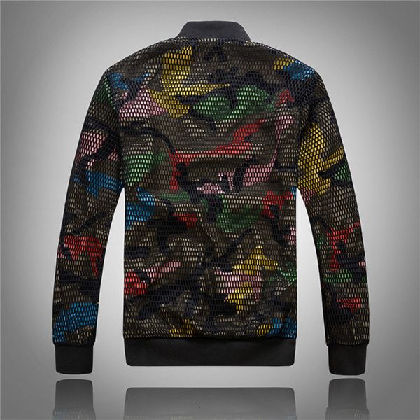 mens camouflage bomber jacket hollow out designer slim fit camo windbreaker baseball jacket and coat for men asian size, Black;brown
mens camouflage bomber jacket hollow out designer slim fit camo windbreaker baseball jacket and coat for men asian size, Black;brown