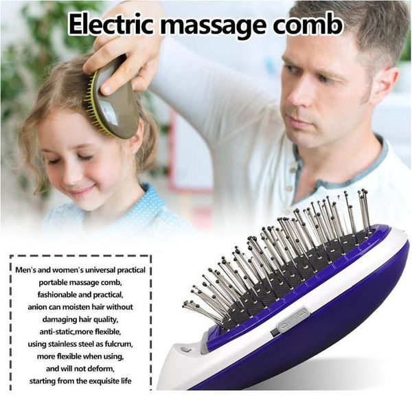 portable mini electric hair comb scalp massage hair brush ionic comb for hair take out anti -static wom sqcjkt, Silver
portable mini electric hair comb scalp massage hair brush ionic comb for hair take out anti -static wom sqcjkt, Silver